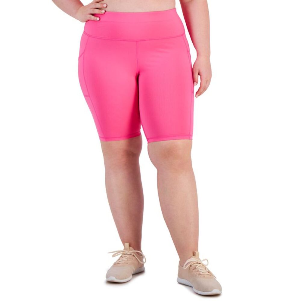 Plus Size Pull-On Bicycle Shorts